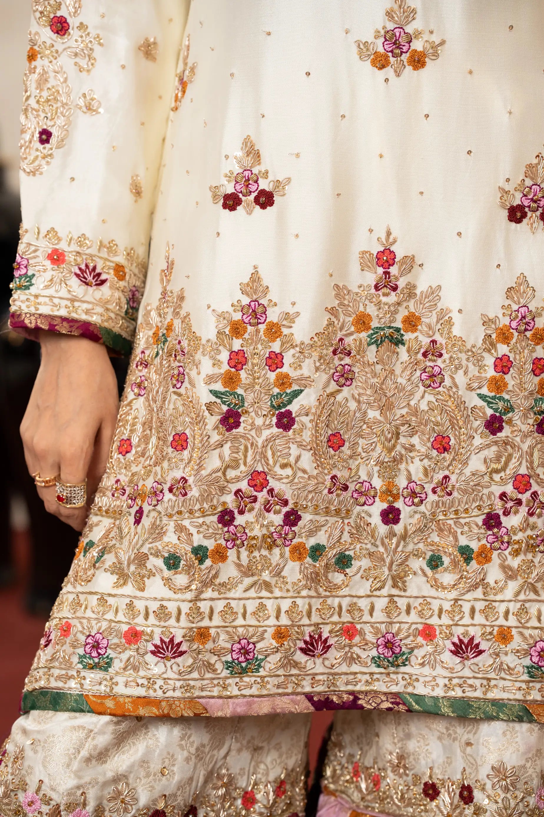 Amna Khurram D-08 Handmade Silk Collection 25