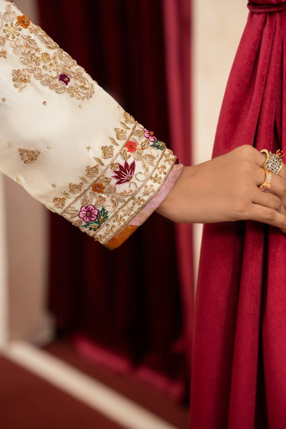 Amna Khurram D-08 Handmade Silk Collection 25